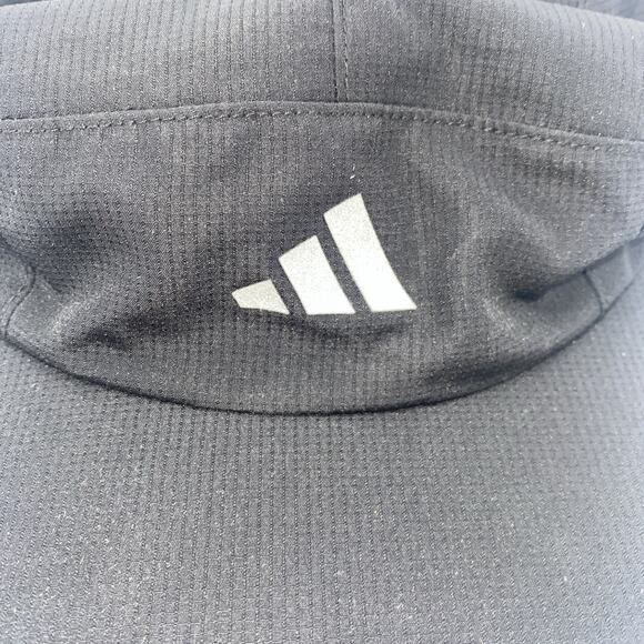 Adidas Black Baseball /running/hiking Cap Hat w/ Logo Size 0/S Unisex - Picture 2 of 6